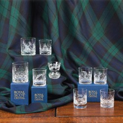 Royal Scot Crystal Kintyre shot glas - 2 stuks