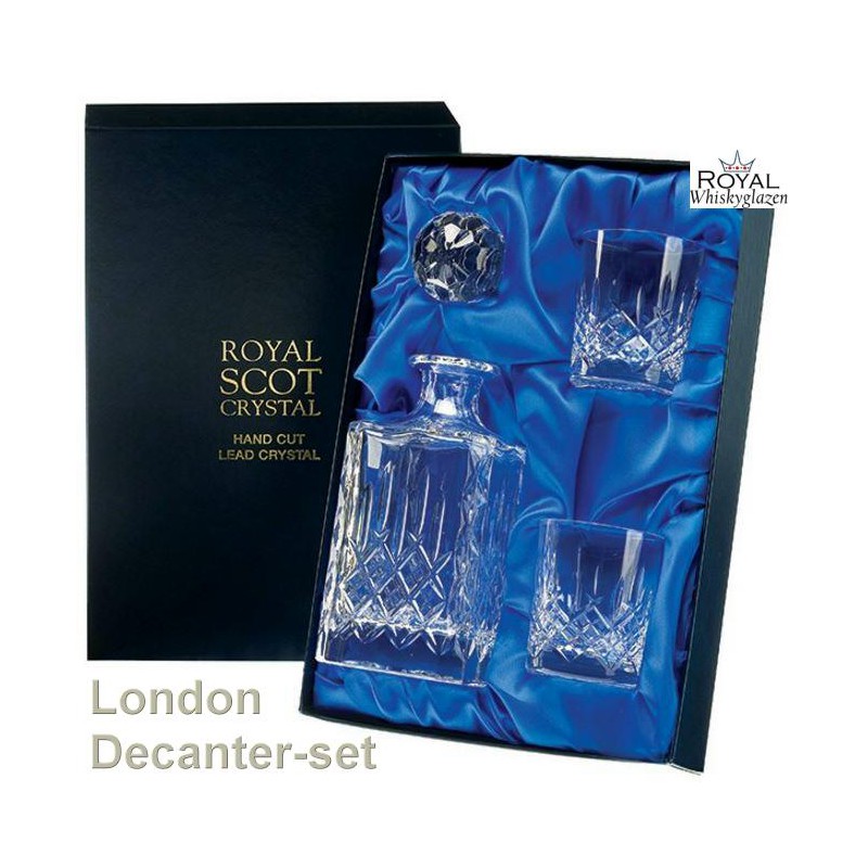 London Decanter-set presentatie