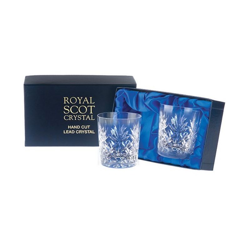 Royal Scot Crystal Kintyre Tumbler presentationbox 26cl